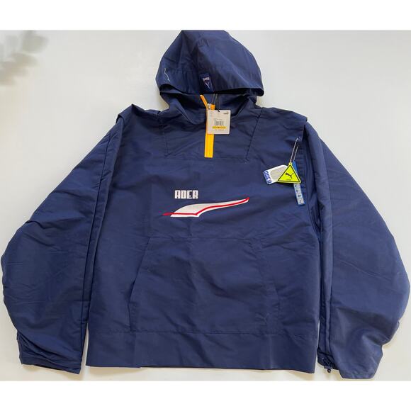 Puma X Ader Error Windbreaker Peacoat Jacket 595535-06 Men's Size M $165 NWT - Picture 1 of 7
